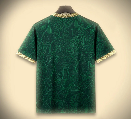 Maillot Concept Brésil Vert et Doré 2026