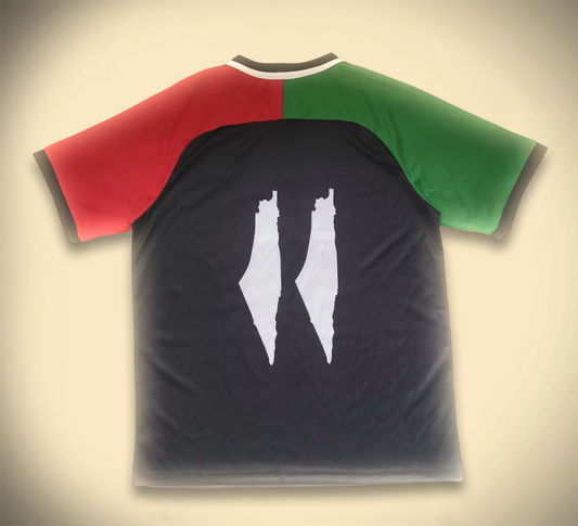 Maillot Palestine Édition "Arabe" Palestine Noir 2025