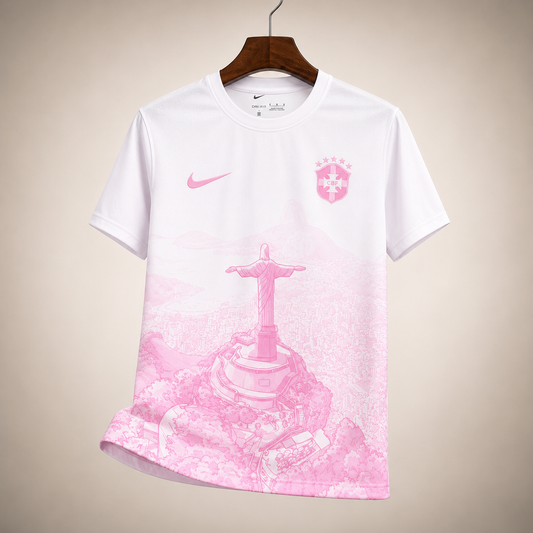 Maillot Brésil concept rose 2026 2027