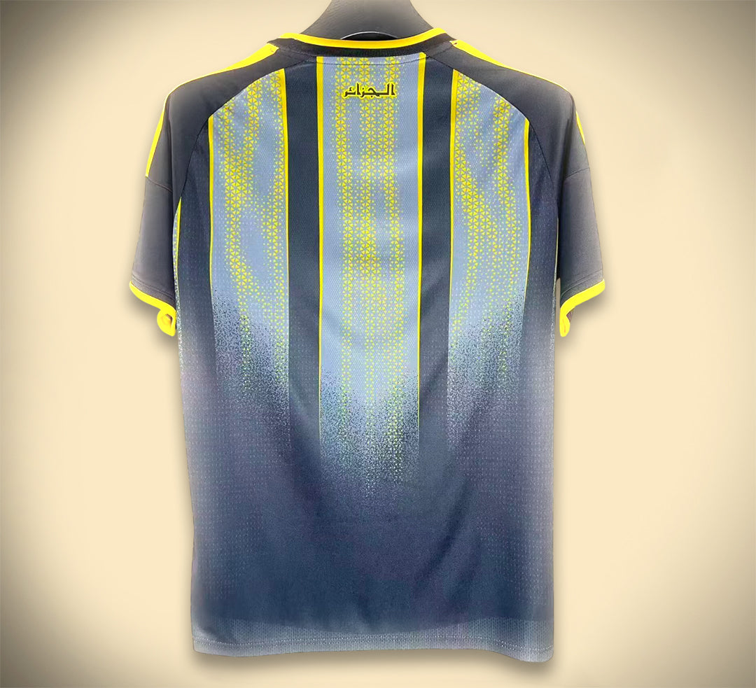 Maillot Concept Algérie Noir Et Jaune 2025/2026
