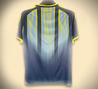 Maillot Concept Algérie Noir Et Jaune 2025/2026
