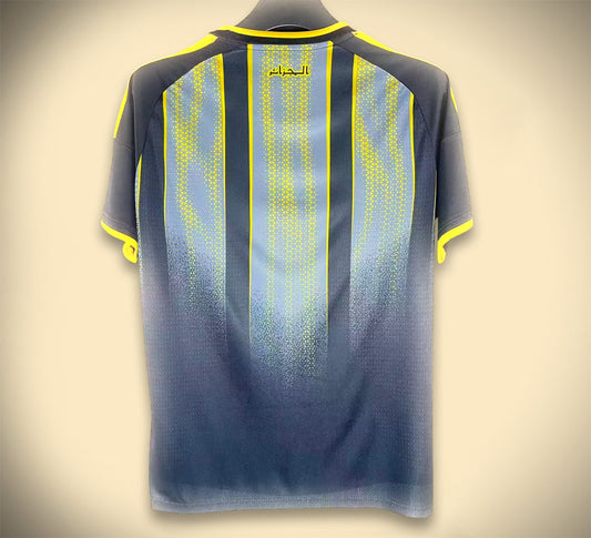 Maillot Concept Algérie Noir Et Jaune 2025/2026
