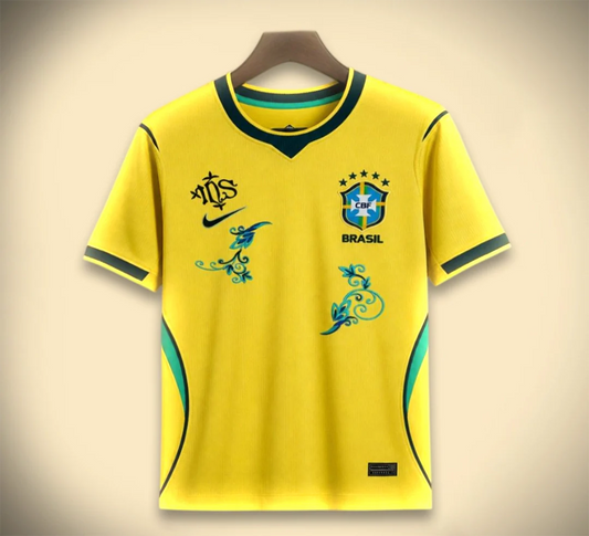 Maillot Concept Brésil Bleu et Jaune 2026