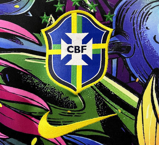 Maillot Concept Brésil Édition Art Multicolores 2025