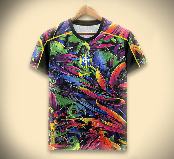 Maillot Concept Brésil Édition Art Multicolores 2025