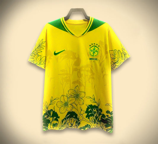 Maillot Concept Brésil Édition Fleurs Jaunes 2026
