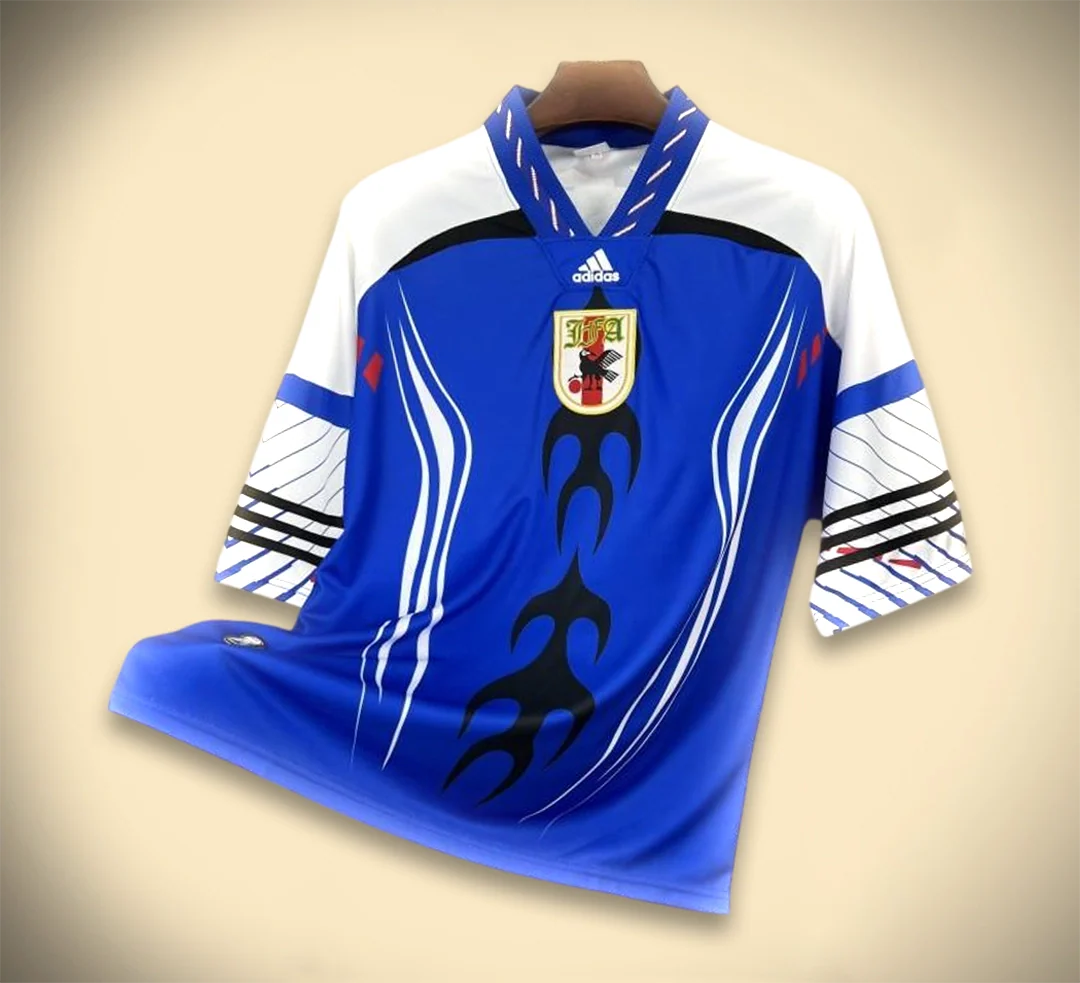 maillot japon bleu 