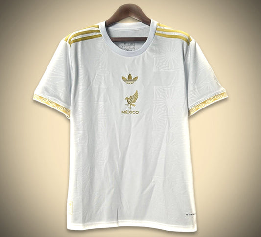 Maillot Concept Mexique Édition Blanc/Or 2025