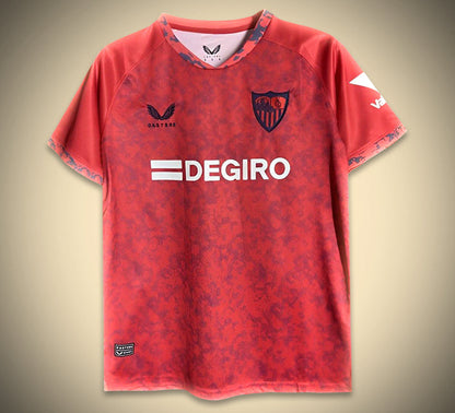 Maillot FC Séville Extérieur Rouge 24/25