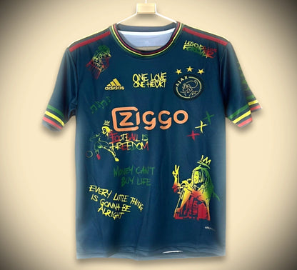 Maillot Ajax Édition Bob Marley Bleu Marine 2026