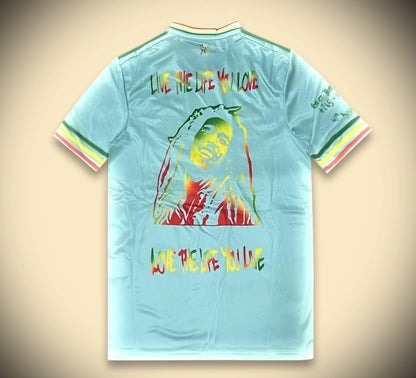 Maillot Ajax Édition Bob Marley Bleu Ciel 2026