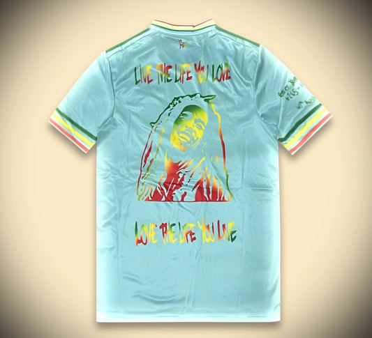 Maillot Ajax Édition Bob Marley Bleu Ciel 2026