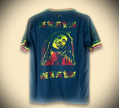 Maillot Ajax Édition Bob Marley Bleu Marine 2026