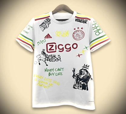 Maillot Ajax Édition Bob Marley 40th Blanc 2026