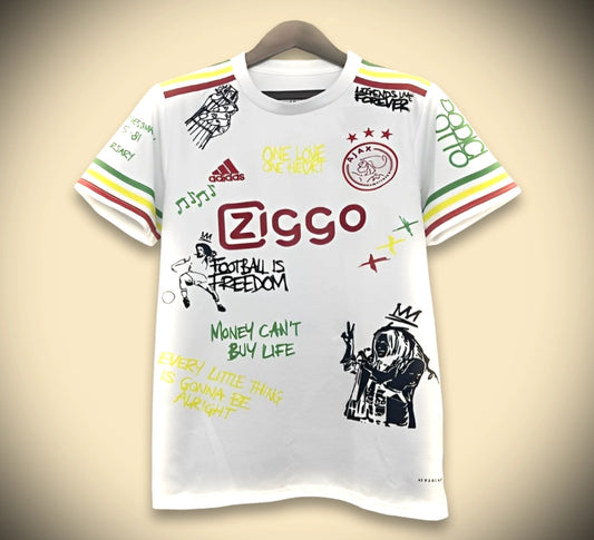 Maillot Ajax Édition Bob Marley 40th Blanc 2026