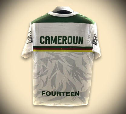 Maillot Cameroun Avant-Match Blanc 25/26