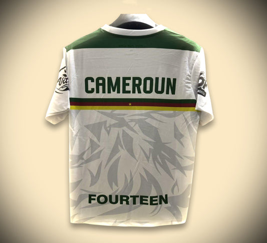 Maillot Cameroun Avant-Match Blanc 25/26