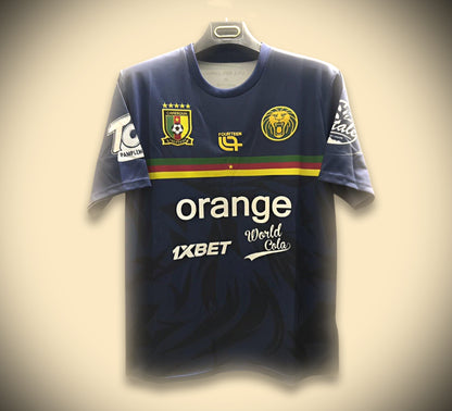 Maillot Cameroun Avant-Match Bleu Marine 25/26