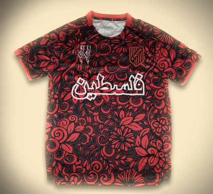 Maillot Concept Palestine Rouge 2025