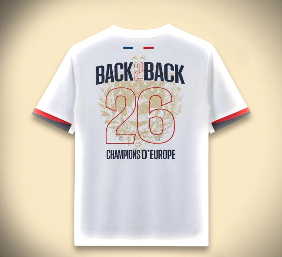 Maillot PSG Extérieur 2 Étoiles 2026
