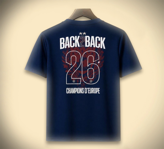 Maillot PSG Domicile Edition "Champion deux fois de suite" 2026