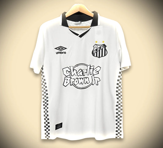 Maillot Santos Rétro Blanc Édition Charlie Brown Jr 93/94