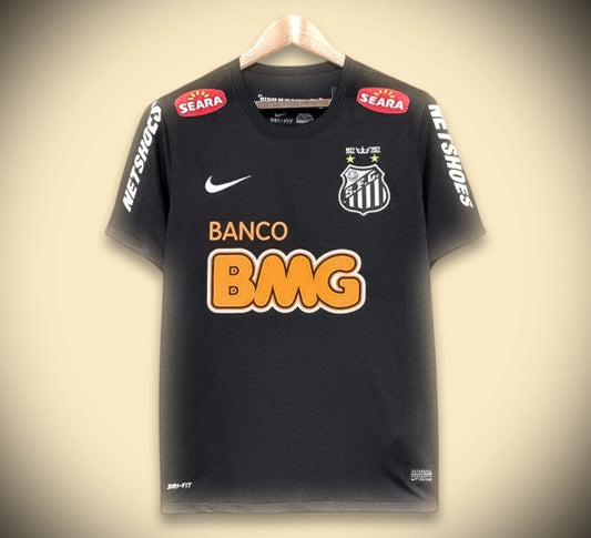 Maillot Retro Santos Noir Neymar 